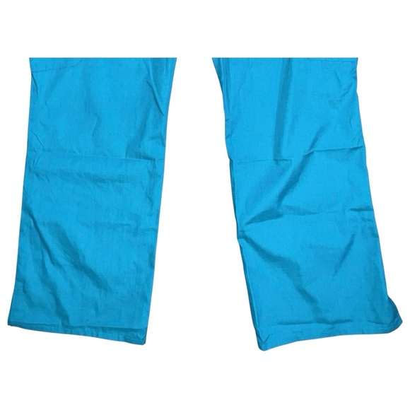 Cherokee Workwear Originals Med Scrub Pants Women’s Size L Petite Teal WW210P - Picture 10 of 10